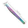 Unique Bargains Unique Bargains Women's Portable Eyelash Extension Tweezers Assorted Color 1 Pc - 2 of 3