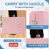 FDW Portable 84 Inches Long 28 Inchs Wide Hight Adjustable Table 2 Folding Massage Spa Facial Cradle Salon Bed W/Carry Case - 4 of 4