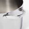 12qt Stainless Steel Stock Pot Silver - Figmint™ - image 4 of 4