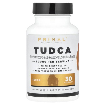 PrePrimal TUDCA, 500 mg, 30 Capsules
