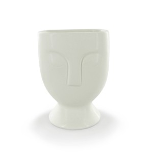 Modern Ceramic Planter - Bullseye's Playground™ - 1 of 3