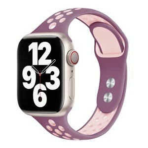 HTUTWOOO Compatible with Apple Watch Band 45mm 44mm 46mm 42mm 49mm Ultra 2,Soft Silicone Sport Bands Wristband Replacement Strap for iWatch SE Series - 1 of 4