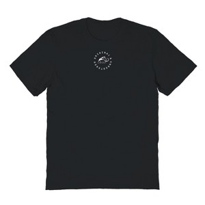 Original and Unrestored Men's Small Circle Short Sleeve Graphic Cotton T-Shirt - 1 of 1
