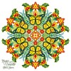 Girl's Encanto Butterfly Mandala By Catalina Estrada T-Shirt - 2 of 4