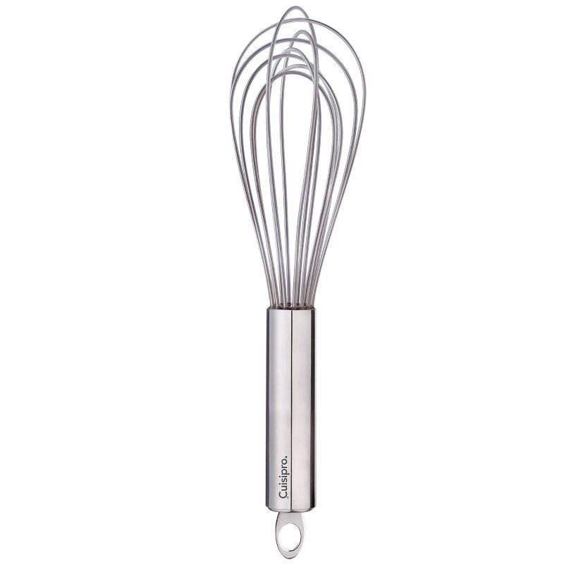 Cuisipro 10-Inch Silicone Egg Whisk, Frosted, 1 of 2