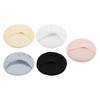 Unique Bargains Women's Soft Fabric Breathable Five Toes Forefoot Pads 5 Colors Black White Pink Gray Beige - 4 of 4