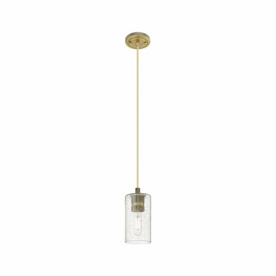 Crown Point - 1 Light Cord Pendant In Industrial Style-8.38 Inches Tall and 3.88 Inches Wide