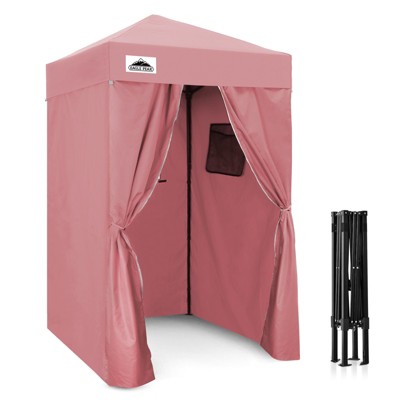 EAGLE PEAK 4x4 Pop Up Canopy, Flex Ultra Compact Portable Privacy Changing Room Photoshoots