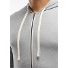 Peloton Men's Dreamblend Full Zip, Light Heather Grey - 4 of 4