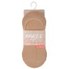 Pawz by Bearpaw Women's 6 Pack Invisible Thin No Show Liner Socks Ultra Low Loafer Hidden Liner Socks - Flat Socks for Women - 4 of 4