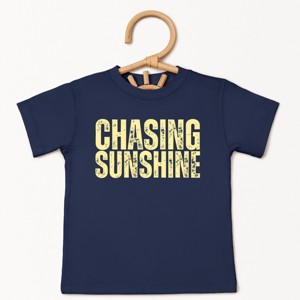 The Juniper Shop Chasing Sunshine Block Distressed Toddler Short Sleeve Tee - 1 of 4