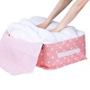 REGALWOVEN Fabric Organizing Bedroom Comforter Closet Moving Storage Bags 2 Pcs - 4 of 4