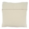 Saro Lifestyle Mudcloth Pillow - Down Filled, 22" Square, Black - 2 of 3