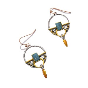 SOHI Women's Bohemian Drop Earrings - 1 of 3