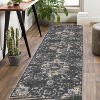 Washable Folding Shaggy Carpet, Non-Slip Stain Resistant Floor Mat, Living Room, Bedroom, Kitchen, Guest Room Entrance, Home Decoration - 2 of 4