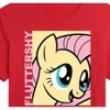 Women's - My Little Pony - Character Block Fluttershy Cropped Graphic T-Shirt - 2 of 4