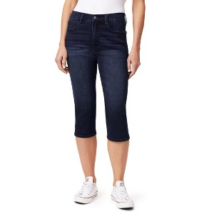 Fearless Curvy 17.5" Capri Super High-Rise Insta Vintage Juniors Jeans - 1 of 4