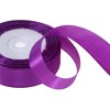 Unique Bargains Ribbons for Crafts Satin Multipurpose for Gift Wedding & Hair Accessories Polyester 866.14x0.98inch 1 Pc - 4 of 4
