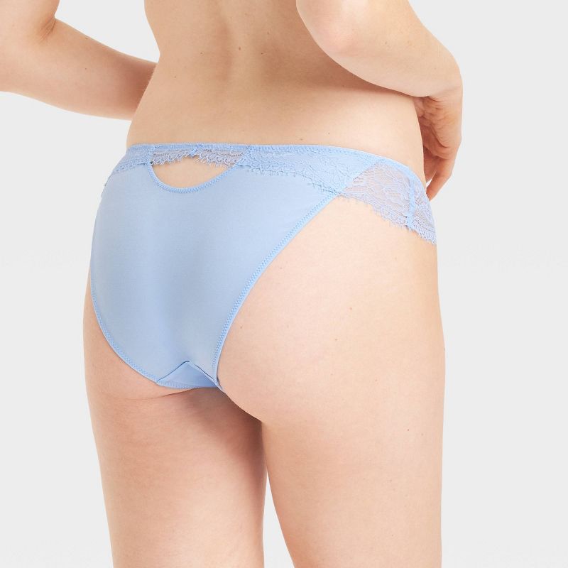 Women's Key Trim Keyhole Back Bikini Underwear - Auden™, 3 of 6