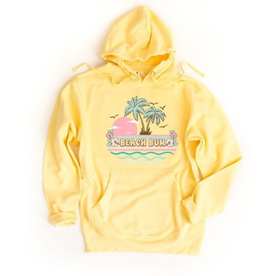 Simply Sage Market Women's Graphic Hoodie Beach Bum Stripes