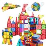 Contixo ST4 -Kids Toy Magnet Tiles -112 PCS 3D Building Blocks STEM Construction