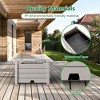 Dolonm Mobile Garden Bed Planter, Lightweight & Weatherproof Design,for Grass, Lawn, Yard - 2 of 4
