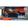 Dom's Plymouth GTX Black with Silver Stripes Fast & Furious F8 "The Fate of the Furious" Movie 1/32 Diecast Model Car by Jada - 3 of 3