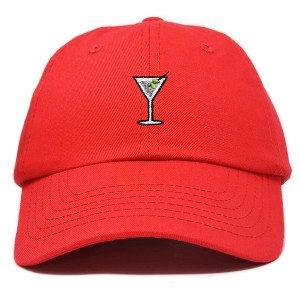 Dalix Martini Embroidered Cap Cotton Baseball Cute Cool Dad Hat Womens - 1 of 4