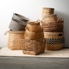 Sullivans 16.5", 13.5" & 8.5" Basket With Rope Handles Set of 3, Brown - 4 of 4