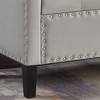 CAVINAS 43" Storage Ottoman, Modern Teddy Fabric Shoe Bench, Under Bed Storage Chair for Living Room, Bedroom, Entryway - 3 of 4