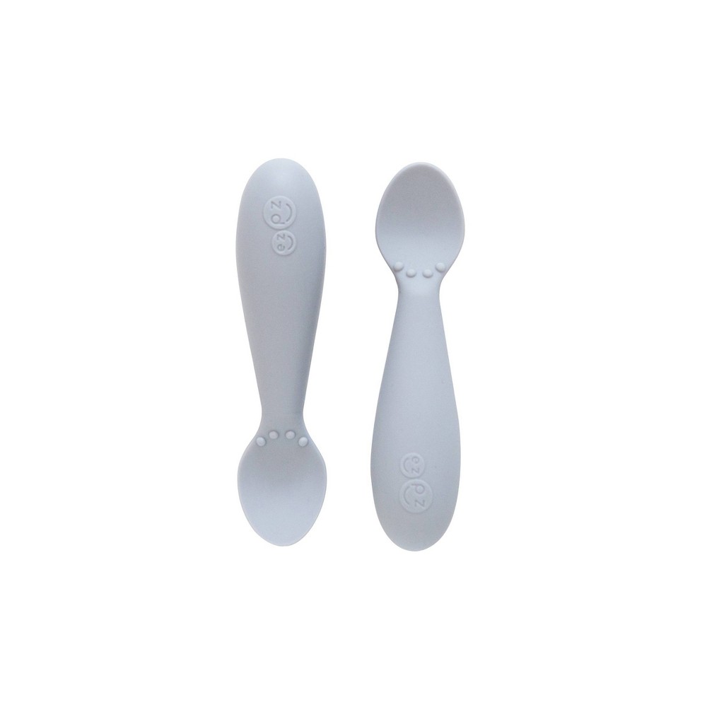 Photos - Other Appliances EZPZ Tiny Spoon - Pewter - 2pk 