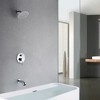 Sumerain Tub and Shower Faucet with Valve with Pressure Balance Valve, Shower Head and Spout Chrome - 4 of 4