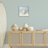Stupell Industries Balancing Sandpiper on Shore Black Framed Giclee Art - 2 of 4