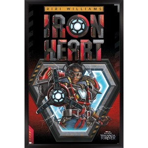 Trends International Marvel Black Panther: Wakanda Forever - Ironheart Framed Wall Poster Prints - 1 of 4