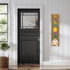 Northlight 39.25" Welcome Wooden Easter Bunny Porch Board Sign Decoration - 3 of 4