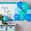 Blue Panda 50 Pack Globe Balloons for Earth Day Decorations, Classroom Events, Around the World Party Supplies, 12 In - image 2 of 4