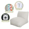 Majestic Home Goods Chair Lounger Cream - 2 of 4