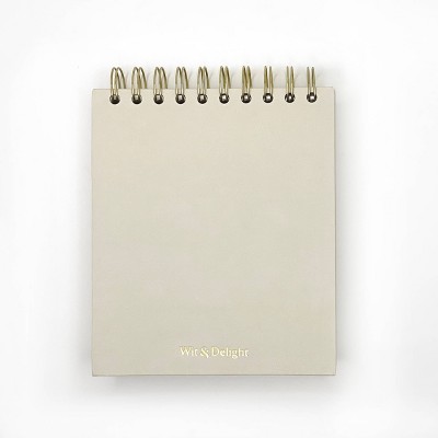 Desktop Ruled 1 Subject Spiral Notepad Write It Down Cream - Wit &#38; Delight_2