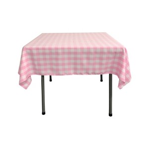 Slickblue Polyester Gingham Checkered Square Tablecloth - 1 of 1