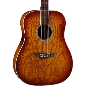 Dean AXS Dreadnought Quilt Acoustic Guitar Tobacco Sunburst - 1 of 4