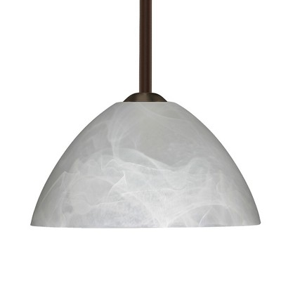 Besa Lighting Tessa 1 - Light Pendant in  Bronze