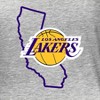 NBA Los Angeles Lakers Women's Short Sleeve Burnout Scoop T-Shirt - 4 of 4