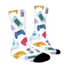 Video Game Controller Women Printed Crew Socks Funny Funky Socks Soft Polyester Novelty Gifts for Artists Men - 3 of 4