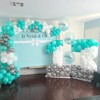 PartyWoo Balloons Teal Blue Turquoise Small Mini 5 Inch 120 pcs - 3 of 4