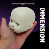 4E's Novelty Doll Heads Halloween Decorations, 12 Pcs Baby Doll Heads in Mesh Bag, 3.5" Baby Doll Heads for Halloween Perfect Decor - 3 of 4