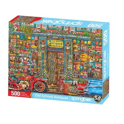 Springbok Carbonated Colors Round Jigsaw Puzzle - 500pc : Target