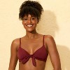Women's Tie-Front Underwire Bikini Top - Shade & Shore™ - 3 of 4