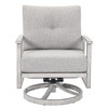 Cesicia 28'' X 31.5'' X 32.7'' In 360Â° Rotating Sofa Armchair(1 Seat) Cotton Linen Skin Friendly Fabric Ergonomic Design For Living Room & Bedroom - 2 of 4