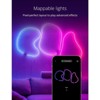 Twinkly Flex 7ft, LED Tube Multi Color, RGB LED Strip Flexible, Compatible with Alexa & Google, 16 M+ Colors, USB C Power, App Mapping, White Wire - 2 of 4
