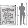 Animaniacs The Siblings Blanket 50"x60" Woven Tapestry - 2 of 4